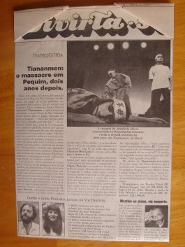 Ju Tiananmen jornal1991