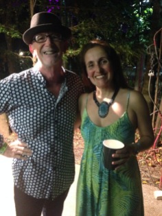 Tony Hillars and Juliana Areias in Cairns Tanks Arts Centre