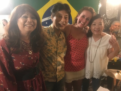 Juliana Areias - Japan Tour Tokyo and Nagoya 2018 - Sueli Gushi at Aparecida Bar Tokyo